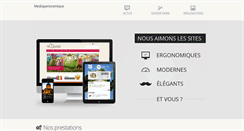 Desktop Screenshot of mediapanoramique.com